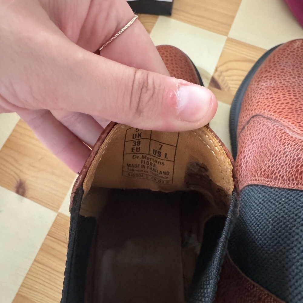 Dr. Martens Chestnut Leather Chelsea Boots - Picture 6 of 7